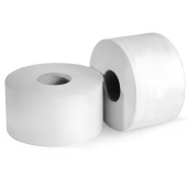 Туалетная бумага "Mягкоff Professional" в рулонах 200м, 1-сл., светло-серая, 12рул/место