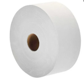 Туалетная бумага "Мягкоff Professional" в рулонах 400м, 1-сл, серая