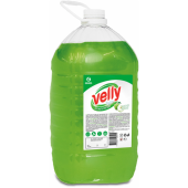 GraSS (Грасс) Средство для мытья посуды "Velly" Light (зеленое яблоко), 5кг, 4шт/место