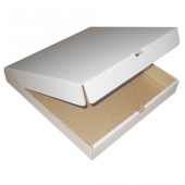 Коробка под пиццу, гофролоток 350х350х40мм с обрезанн.углом (50шт/уп)